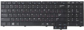 (BA59-02832C) клавиатура для ноутбука Samsung R519, R523, R525, R528, R530, R538, R540, R620, R717, R719, RV508, RV510, черная, гор. Enter