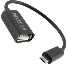 Фото 1/2 МЕГЕОН USB-OTG, Кабель OTG МЕГЕОН ( microUSB-USB )