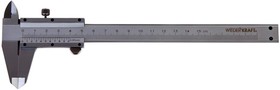 Фото 1/10 Штангенциркуль нониусный 150 мм 0.05 мм со сборной рамкой WDK-MC15005