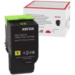 Тонер-картридж Xerox увеличен емк желтый для C310/315 голубой (5.5K стр.)