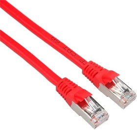 Фото 1/2 MP-6ARJ45SNNR-003, Ethernet Cables / Networking Cables CAT6A SHIELDED RJ45 Red 3'
