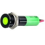 Q8F1CXXW12E, LED Indicator, Solder Lug / Faston 2.8 x 0.8 mm, Fixed, White, DC, 12V