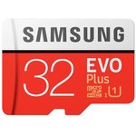 Карта памяти Samsung evo plus microSD 32gb class10 UHS U3