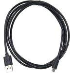 Кабель USB2.0 Am micro-B 5P, 1.8м, черный VUS6945-1.8M