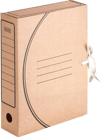 Архивный короб Economy с завязками 75мм, 5 шт в упаковке 809770