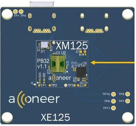 XE125, Interface Development Tools EVALUATION BOARD FOR XM125