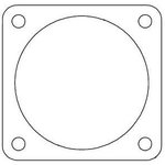 M85049/94-18-A, Circular MIL Spec Tools, Hardware & Accessories MOUNTING FLANGE ...