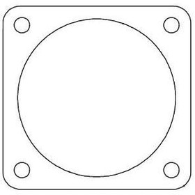 Фото 1/2 M85049/94-18-A, Circular MIL Spec Tools, Hardware & Accessories MOUNTING FLANGE FULL PERIMETER