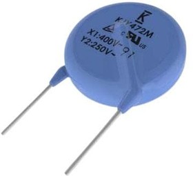 C717U471KZYDBA7317, Safety Capacitors 440VAC 0.00047uF Y5P 20% LS=7.5mm