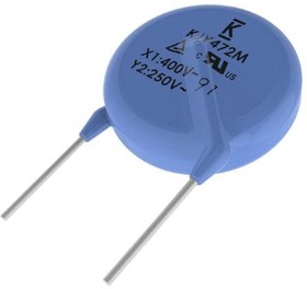 C791U103MYVDAAWL25, Safety Capacitors 400 VAC 0.01 uF Y5V 20% LS=10mm