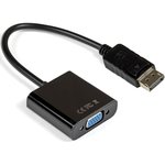 EX284910RUS, DisplayPort-VGA ExeGate Adapter Cable EX-DPM-VGAF-0.15 (20M/15F, 0.15m)
