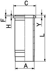 89399110, Гильза цилиндра