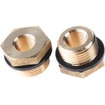 0168 17 10, Brass Pipe Fitting, Straight Threaded Reducer ...