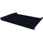 ETA0119, Black Cantilever Shelf, 1U, 443mm x 300mm