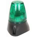 LEDA100-02-04, Сигнализатор: светозвуковой, 20-30ВDC, 20-30ВAC, 8x LED, зеленый