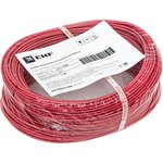 Силовой провод ПуГВ 1x1,5, красный 100 м wire-100R