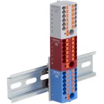 DTP1-106-104SPUG, Distribution unit, push-in clamp, 1 inlet 6 sq.mm ...