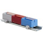 DTP1-106-104SPUG, Distribution unit, push-in clamp, 1 inlet 6 sq.mm ...