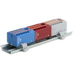 DTP1-106-104SPUR, Distribution unit, push-in clamp, 1 inlet 6 sq.mm ...