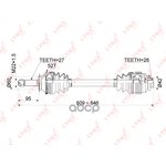 CD-1059A, Drive assembly in front. R, HYUNDAI Santa Fe(SM) 2.0D-2.7 01-06