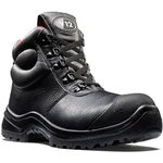 V6863.01/10, Rhino Black Composite Toe Safety Shoes, UK 10