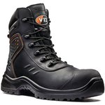 V1750/11, Defender Black Composite Toe Safety Shoes, UK 11