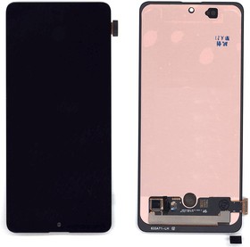 Дисплей для Samsung Galaxy A71 SM-A715F в сборе с тачскрином (OLED Full Size) черный