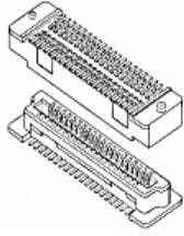 61083-124402LF, 0.8mm 2 120P Brick nogging male SMD,P=0.8mm Mezzanine Connectors (Board to Board) ROHS