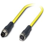 1406193, Sensor Cables / Actuator Cables SAC-4P-M8MS/ 1.5-542/M8 FS BK