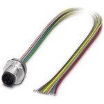 1523492, Male 8 way M12 to Sensor Actuator Cable, 500mm