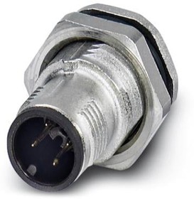 1553459, Circular Metric Connectors SACC-DSI-MS-4CON- L180 SCO