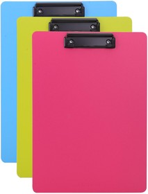 Фото 1/6 Папка-планшет Rio A4 РР цвет в ассортименте EF75202