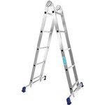 Алюминиевая профессиональная двухсекционная шарнирная лестница Серия Т2 Т 205