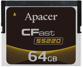 APCFA008GGDAD-6FT, Memory Cards Cfast 2.0 SS220 SATA3 SLC 8GB Standard Speed DEVSLP