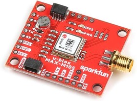 GPS-18037, GNSS / GPS Development Tools SparkFun GNSS Receiver Breakout - MAX-M10S (Qwiic)