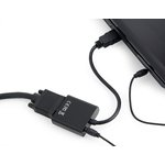 Bion Переходник с кабелем HDMI - VGA+Audio, 19M/15F + miniJack 3.5mm ...