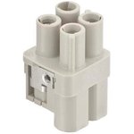 09120033151, Heavy Duty Power Connectors Han Q3/0 -F- Crimp