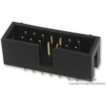 30314-6002HB, Header, LowProfile, 4-Wall, 0.1Inch, PBT, Straight, 14Cnts ...