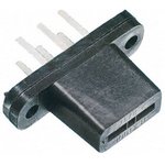 203-2737-55-1102, Conn Power SKT 6Power POS Solder ST Thru-Hole 6 Terminal 2 Port Box