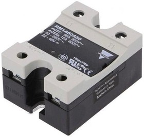 Фото 1/5 RM1A60A50, RAM 1A Series Solid State Relay, 50 A Load, Panel Mount, 660 V ac Load, 48 V dc, 280 V ac Control