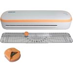 Ламинатор Office Kit L2307R белый/оранжевый A4 (60-125мкм) 27.8см/мин (2вал.) ...