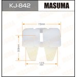 KJ-842, Пистон обивки универсальный MASUMA