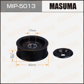 MIP-5013, Ролик приводного ремня Honda CR-V (RM) 11- обводной (K24A) Masuma