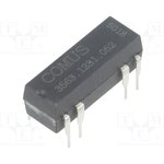 3563.1231.052, Реле: герконовое, SPDT, Uобмотки: 5ВDC, 400мА, макс.100ВDC, 5Вт