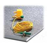 AS060002KEU, Коврик напольный; ESD; L: 1,5м; W: 0,9м; Thk: 9мм; Мат-л: ПВХ; серый