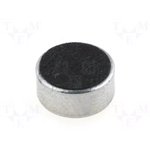 BCM9745-44, Микрофон, d9,7x4,5мм, 2,2кОм, 600мкА, 1,5-10В, Микрофон: емкостный