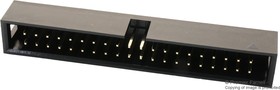 Фото 1/2 MC-254-40-00-ST-DIP, Pin Header, Wire-to-Board, 2.54 мм, 2 ряд(-ов), 40 контакт(-ов), Сквозное Отверстие