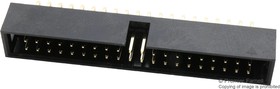Фото 1/2 MC-254-40-00-RA-DIP, Pin Header, Wire-to-Board, 2.54 мм, 2 ряд(-ов), 40 контакт(-ов), Through Hole Right Angle, MC 254
