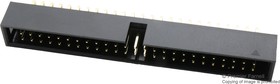 Фото 1/2 MC-254-50-00-RA-DIP, Pin Header, угловой, Wire-to-Board, 2.54 мм, 2 ряд(-ов), 50 контакт(-ов), Through Hole Right Angle