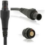 JDXCFDFD2T19MSN, Sensor Cables / Actuator Cables JDX Male Plug-Plug 28/32 AWG 5FT